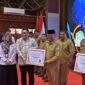 Penganugerahan Predikat Kepatuhan Penyelenggaraan Pelayanan Publik Tahun 2024 yang diselenggarakan oleh Ombudsman Republik Indonesia