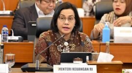 Foto Menteri Keuangan RI : Sri Mulyani