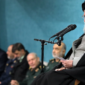 Pemimpin Tertinggi Iran, Ayatollah Ali Khamenei, berbicara dalam sebuah pertemuan di Teheran pada 8 Maret.