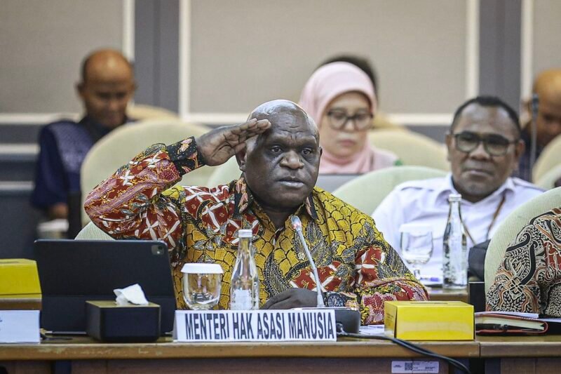 Menteri Hak Asasi Manusia (HAM), Natalius Pigai