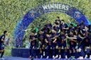 Perayaan Juara UCL 2024/2025. Foto REUTERS/Peter Cziborra