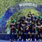 Perayaan Juara UCL 2024/2025. Foto REUTERS/Peter Cziborra