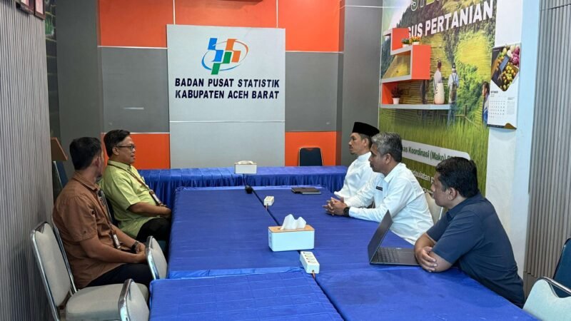 Badan Pusat Statistik (BPS) Kabupaten Aceh Barat merilis angka kemiskinan tahun 2025 turun signifikan sebesar 2,1 persen, dari 17,60 persen pada tahun 2024 menjadi 15,50 persen