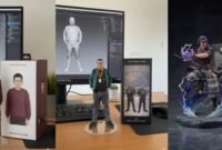 Miniatur AI buatan aplikasi Gemini dengan detail layaknya action figure sungguhan. Dok. Detik