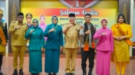 Bupati Nagan Raya TR. Keumangan bersama Kapolda Aceh Irjen Pol. Marzuki Ali Basyah