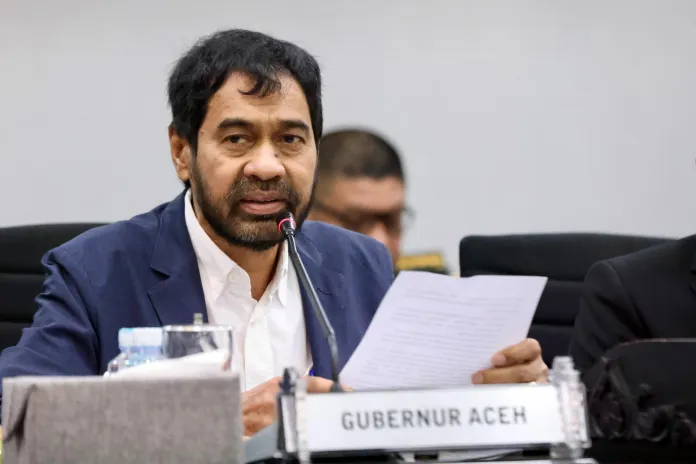 Gubernur Aceh, Muzakir Manaf atau yang biasa disapa Mualem