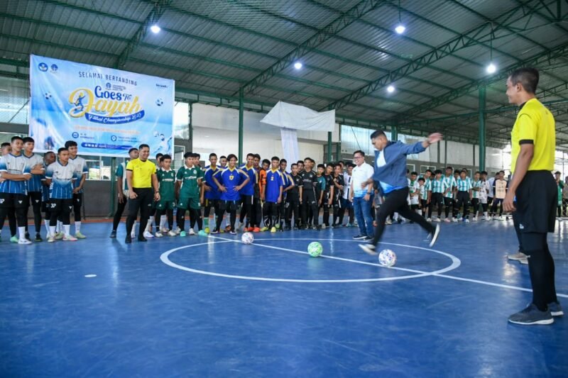 Wakil Walikota Banda Aceh Afdhal membuka Futsal Championship 2025 Goes To Dayah