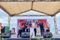 Peluncuran countdown PORA XV 2026 di Landmark Pasie Luwah, Kecamatan Krueng Sabee, Sabtu (22/11/2025)