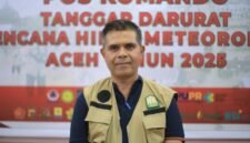 Juru Bicara Pos Komando Tanggap Darurat Bencana Hidrometeorologi Aceh 2025, Murthalamuddin, S.Pd, MSP,