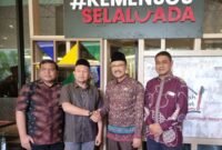 Bupati Aceh Jaya Safwandi menghadiri audiensi bersama Menteri Sosial RI Saifullah Yusuf membahas dukungan daerah terhadap program Sekolah Rakyat Rintisan di Kantor Kemensos RI, Jakarta.